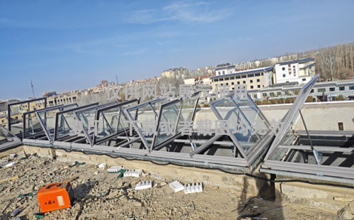 敦煌博物馆海西直辖排烟天窗