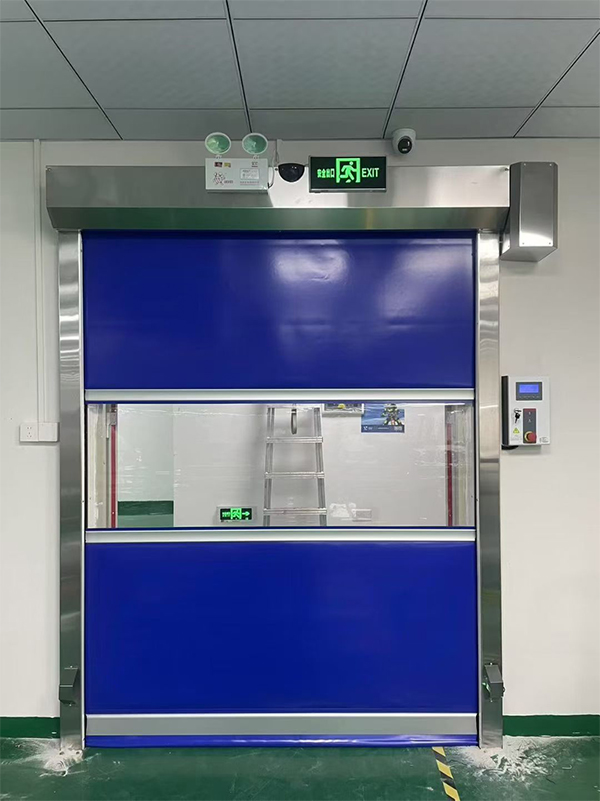 海西直辖快速海西直辖卷帘门在冷链物流仓储区的应用实践